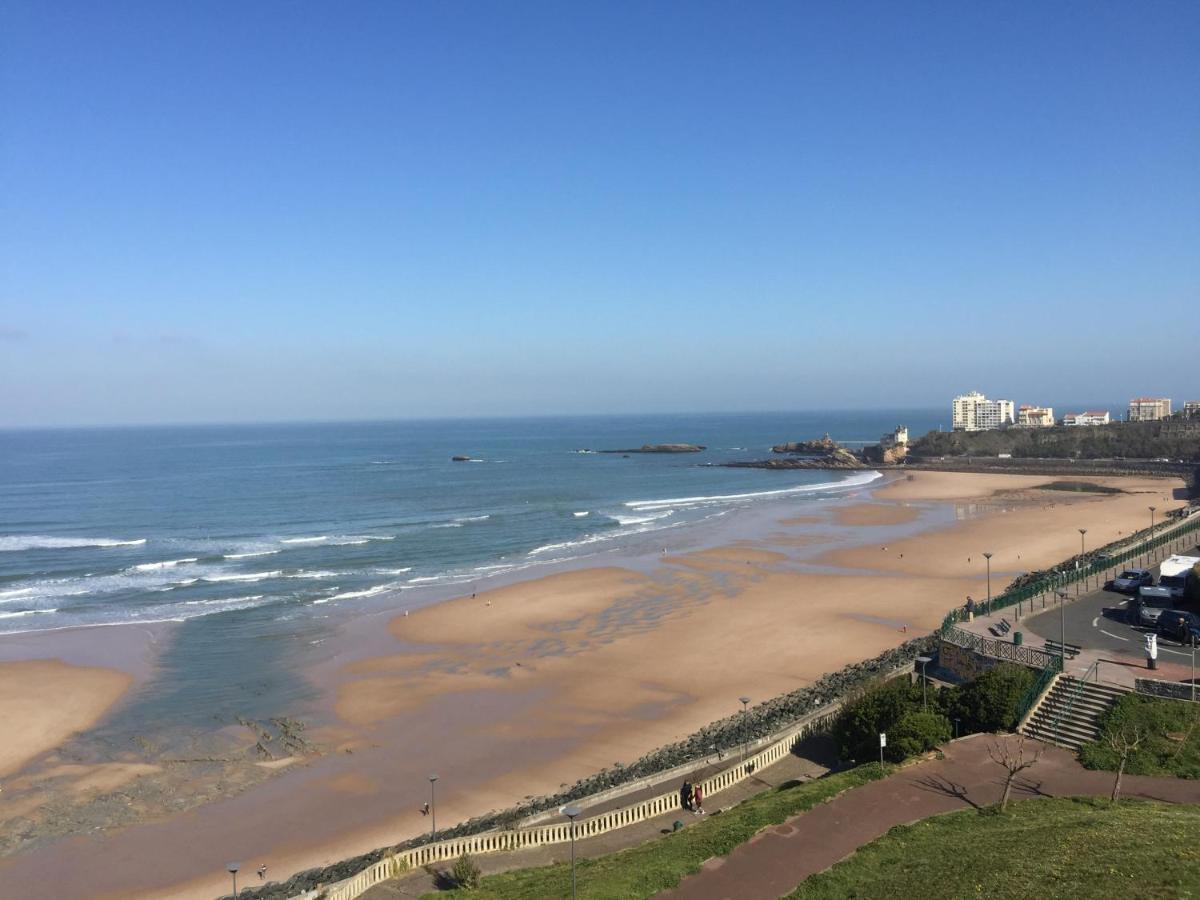 1Ere Ligne Mer Appartement 7 Personnes. Biarritz Kültér fotó