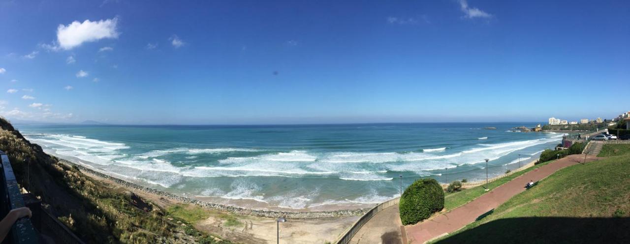 1Ere Ligne Mer Appartement 7 Personnes. Biarritz Kültér fotó