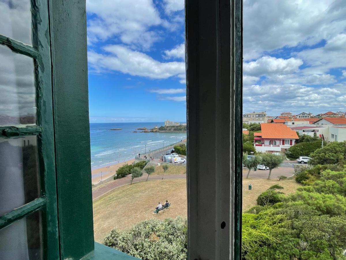 1Ere Ligne Mer Appartement 7 Personnes. Biarritz Kültér fotó